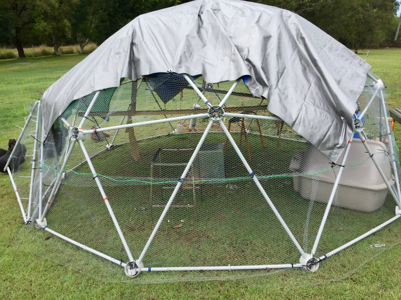 4 Metre Geodesic Dome Kit with Wire